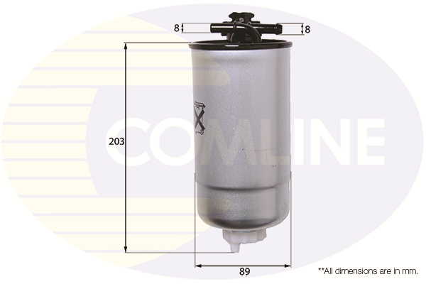 Filtru combustibil EFF130 COMLINE