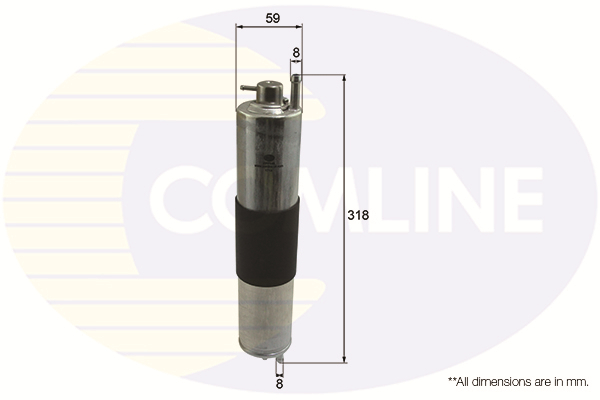 Filtru combustibil EFF140 COMLINE