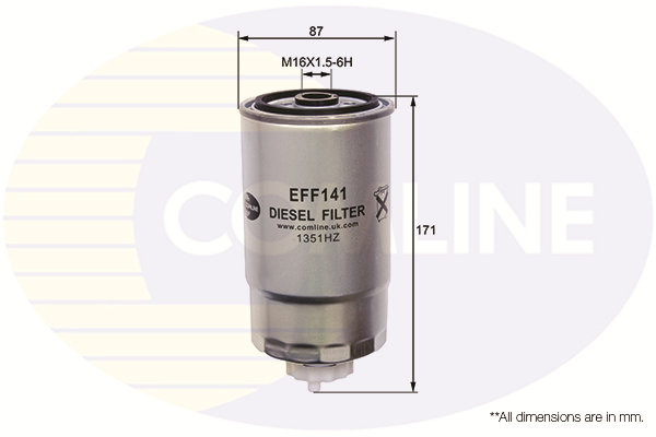 Filtru combustibil EFF141 COMLINE