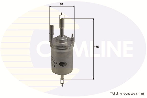 Filtru combustibil EFF144 COMLINE