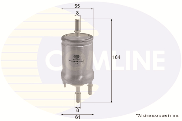 Filtru combustibil EFF234 COMLINE