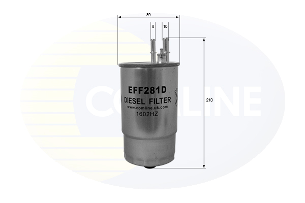 Filtru combustibil EFF281D COMLINE