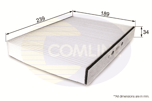 Filtru, aer habitaclu EKF121 COMLINE