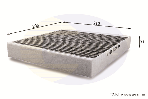 Filtru, aer habitaclu EKF192A COMLINE
