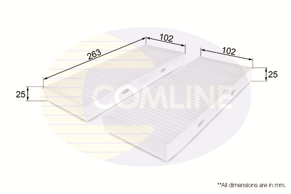 Filtru, aer habitaclu EKF221 COMLINE