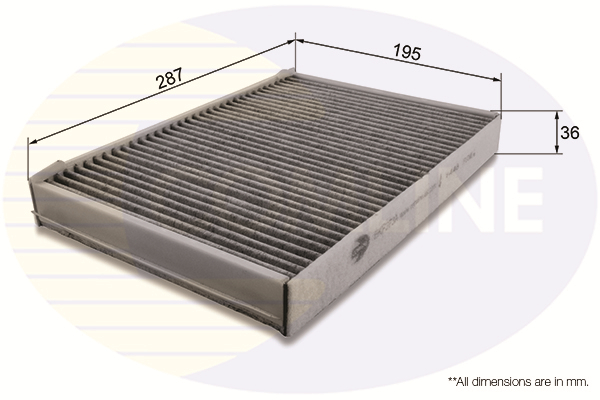 Filtru, aer habitaclu EKF273A COMLINE
