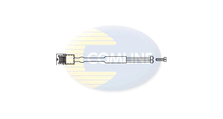 Senzor de avertizare,uzura placute de frana WL024 COMLINE