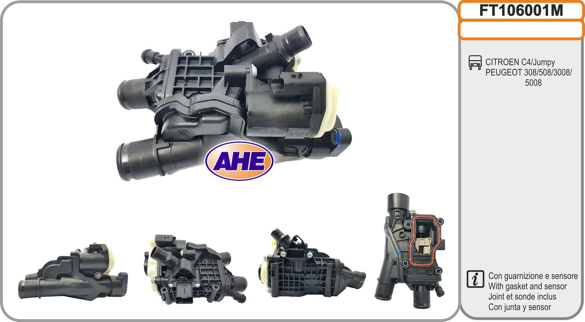 Flansa lichid racire FT106001M AHE