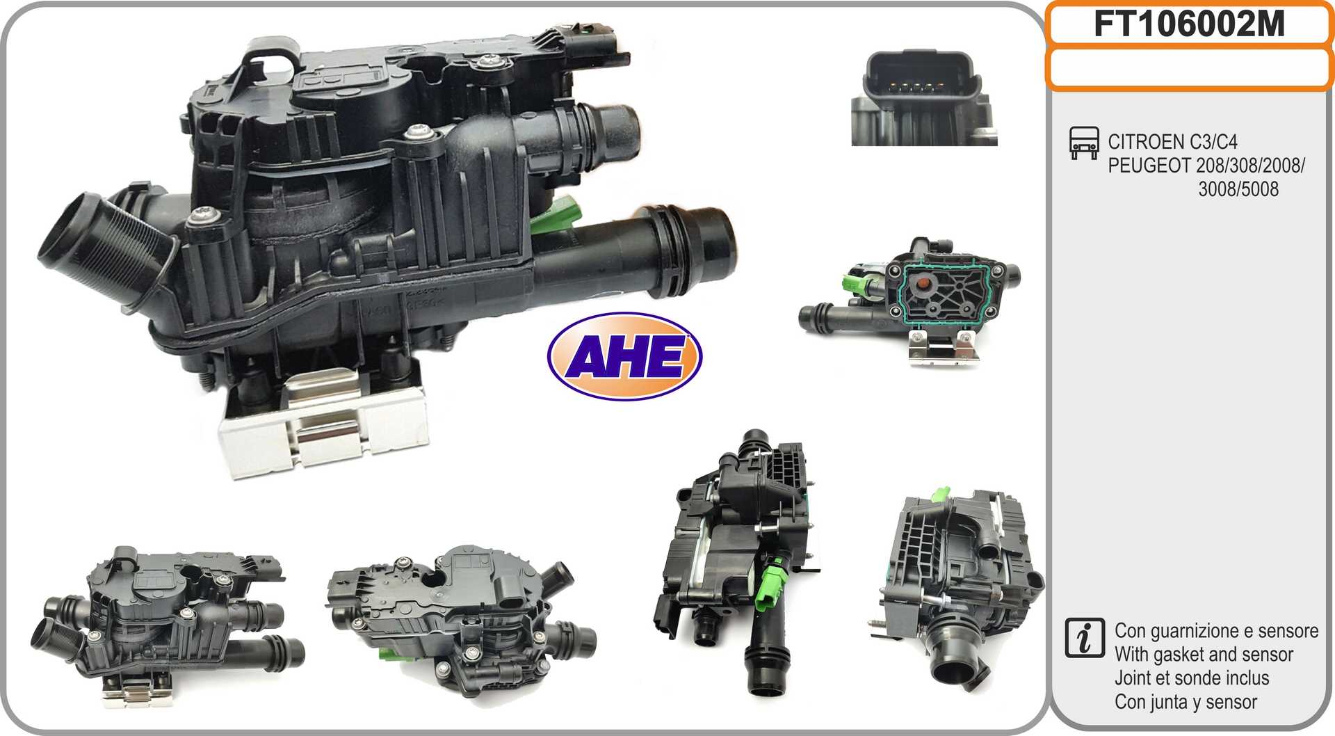 Flansa lichid racire FT106002M AHE