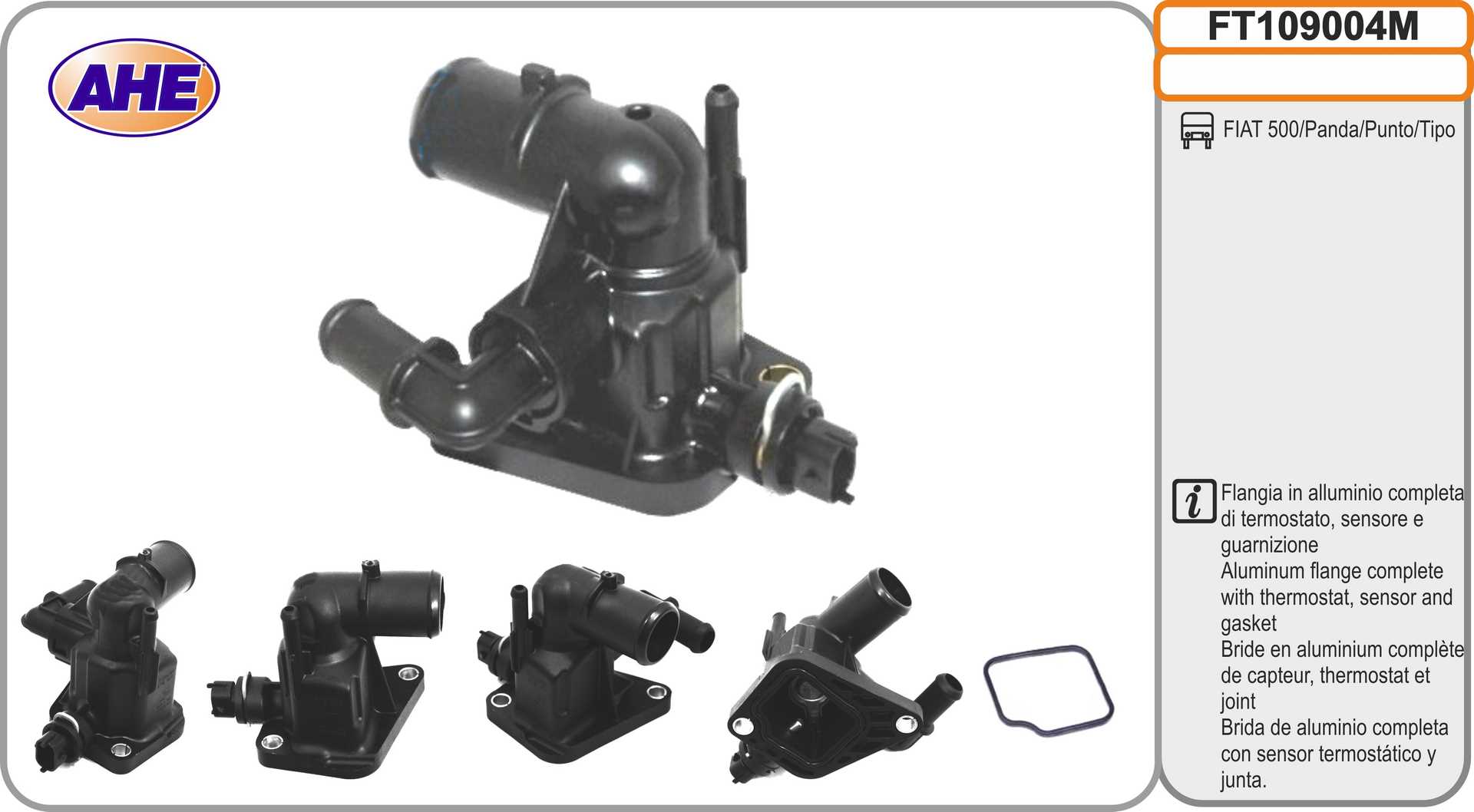 Flansa lichid racire FT109004M AHE