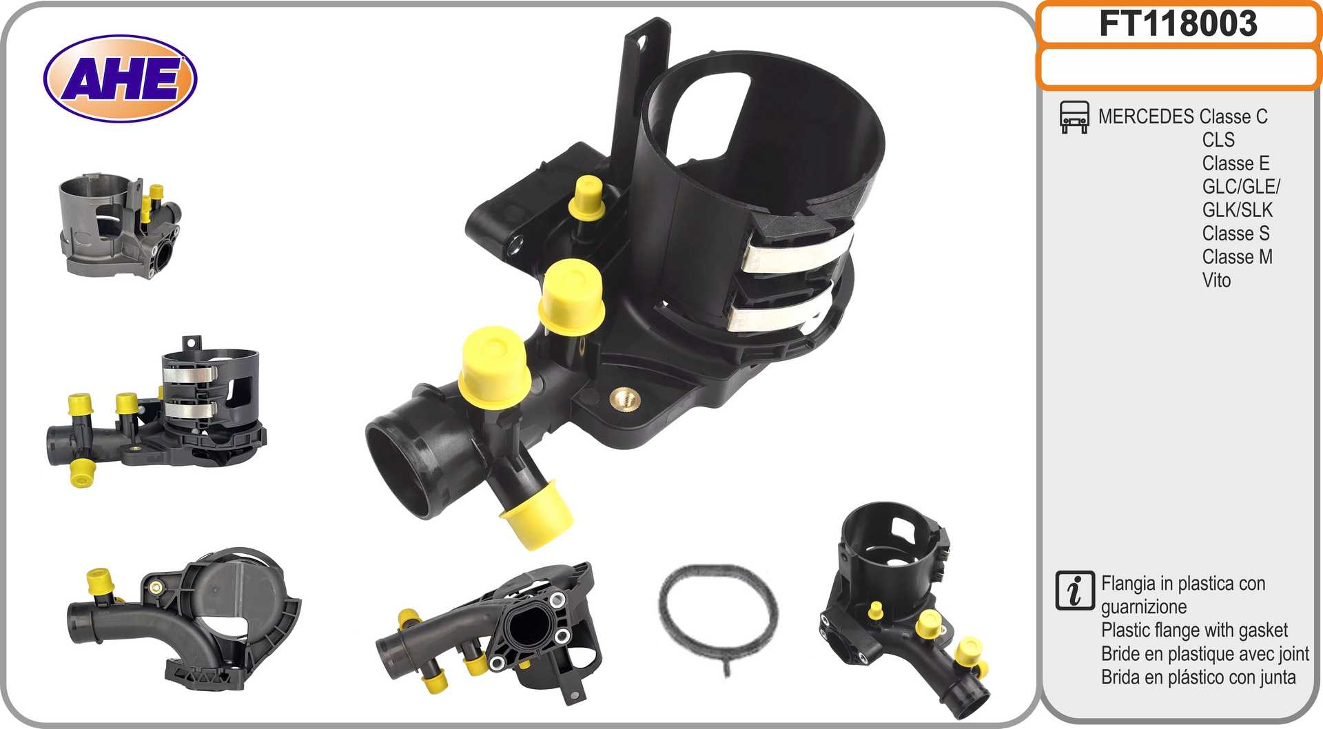 Flansa lichid racire FT118003 AHE