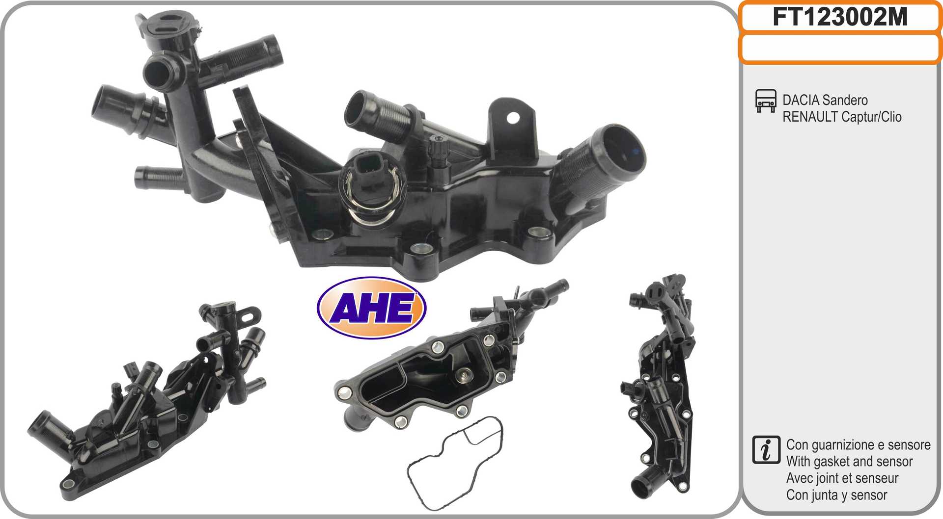 Flansa lichid racire FT123002M AHE