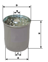 Filtru combustibil CE 1796 MA SAMPIYON FILTER
