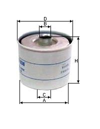 Filtru combustibil CE 1916 M SAMPIYON FILTER