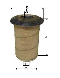 Filtru aer CH 1258 SAMPIYON FILTER