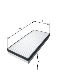 Filtru, aer habitaclu CK 0114 SAMPIYON FILTER