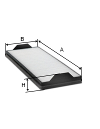 Filtru, aer habitaclu CK 0126 SAMPIYON FILTER