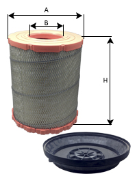 Filtru aer CR 0189 FR KIT SAMPIYON FILTER