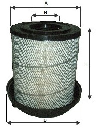Filtru aer CR 1191 SAMPIYON FILTER