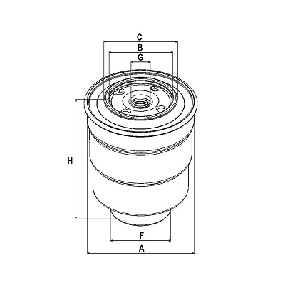 Filtru combustibil CS 0148 M SAMPIYON FILTER