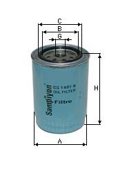 Filtru ulei CS 1401 N SAMPIYON FILTER