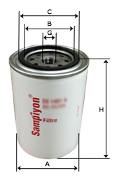 Filtru ulei CS 1401 B SAMPIYON FILTER