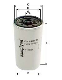 Filtru combustibil CS 1484 M SAMPIYON FILTER