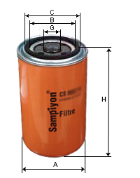 Filtru ulei CS 1509 A SAMPIYON FILTER