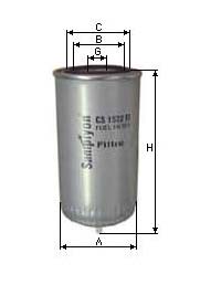 Filtru combustibil CS 1532 M SAMPIYON FILTER