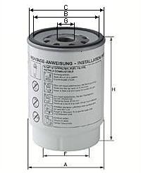 Filtru combustibil CS 1556 M SAMPIYON FILTER