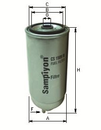 Filtru combustibil CS 1589 M SAMPIYON FILTER