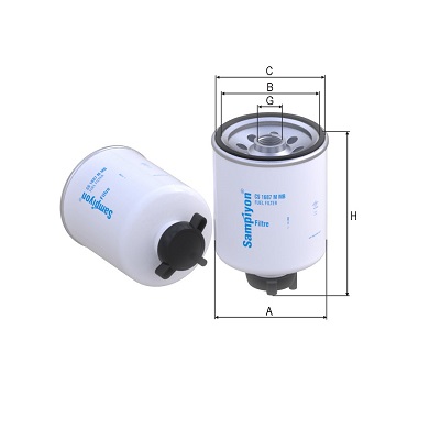 Filtru combustibil CS 1687 M MB SAMPIYON FILTER