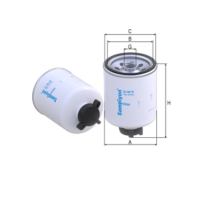 Filtru combustibil CS 1687 M SAMPIYON FILTER
