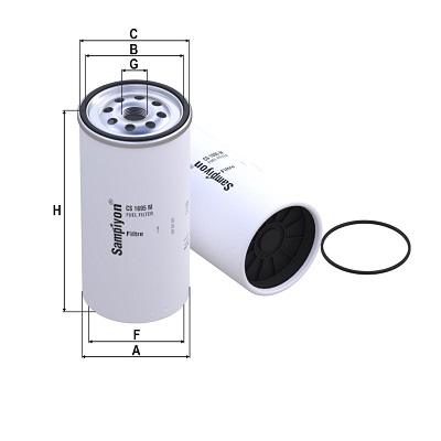 Filtru combustibil CS 1695 M SAMPIYON FILTER