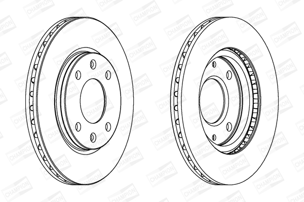 Disc frana 561409CH CHAMPION