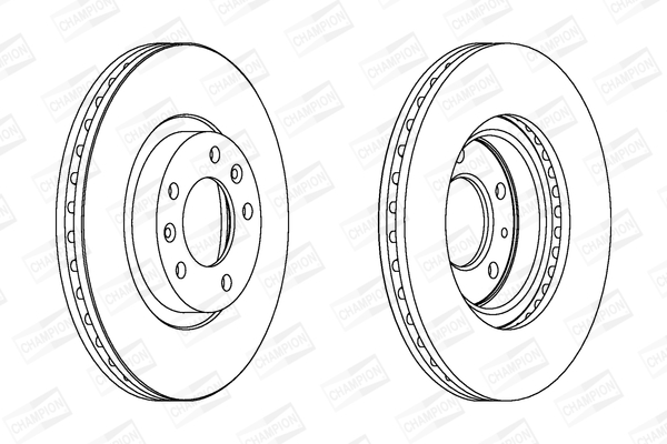 Disc frana 562126CH CHAMPION