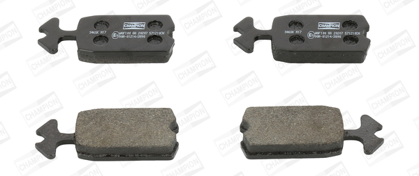 set placute frana,frana disc 571210CH CHAMPION