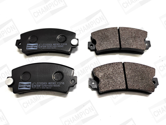 set placute frana,frana disc 571224CH CHAMPION
