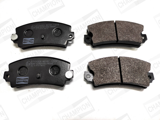 set placute frana,frana disc 571243CH CHAMPION