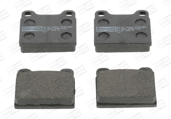 set placute frana,frana disc 571279CH CHAMPION