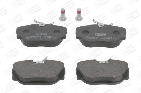set placute frana,frana disc 571352CH CHAMPION