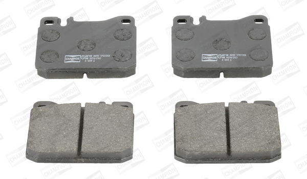 set placute frana,frana disc 571372CH CHAMPION