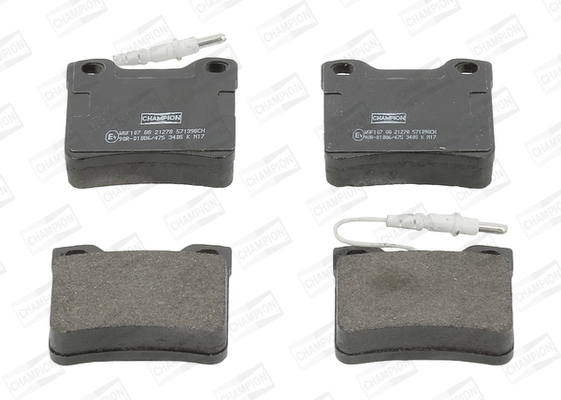 set placute frana,frana disc 571398CH CHAMPION