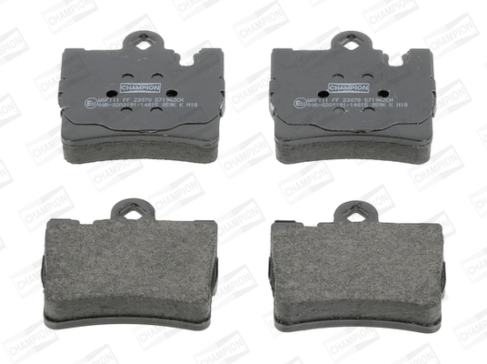 set placute frana,frana disc 571962CH CHAMPION