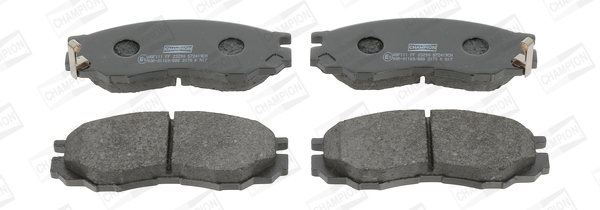 set placute frana,frana disc 572419CH CHAMPION