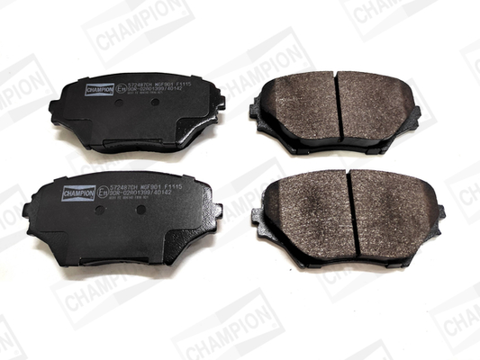 set placute frana,frana disc 572487CH CHAMPION