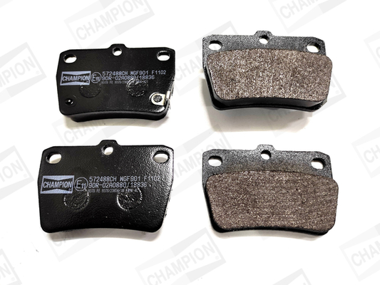 set placute frana,frana disc 572488CH CHAMPION