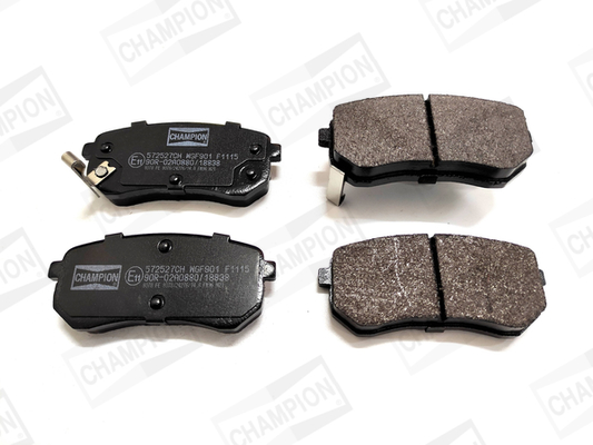 set placute frana,frana disc 572527CH CHAMPION