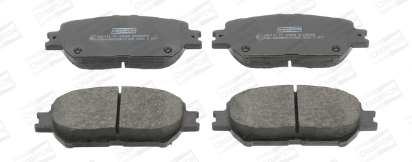 set placute frana,frana disc 572553CH CHAMPION