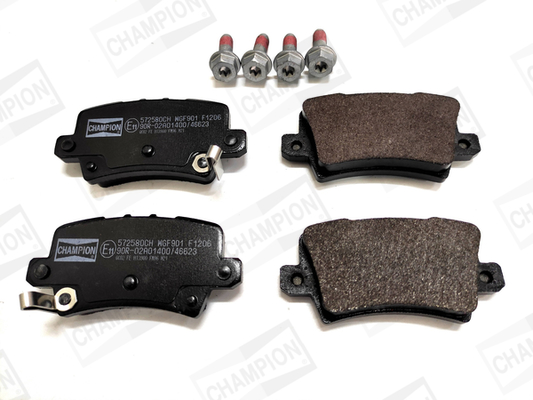 set placute frana,frana disc 572580CH CHAMPION